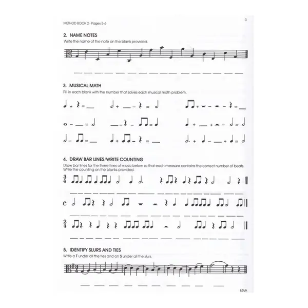 All For Strings Theory Workbook 2 - Viola