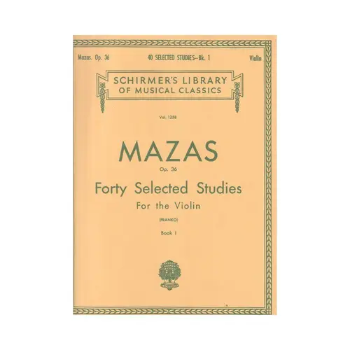 Forty Selected Studies - Op.36 Vol.1