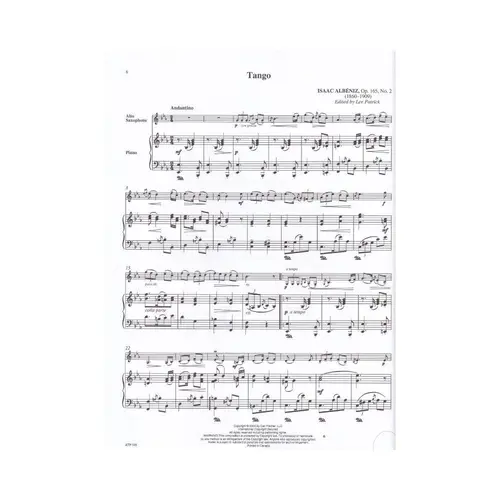 Solos For Alto Saxophone (41 Recital Pieces)