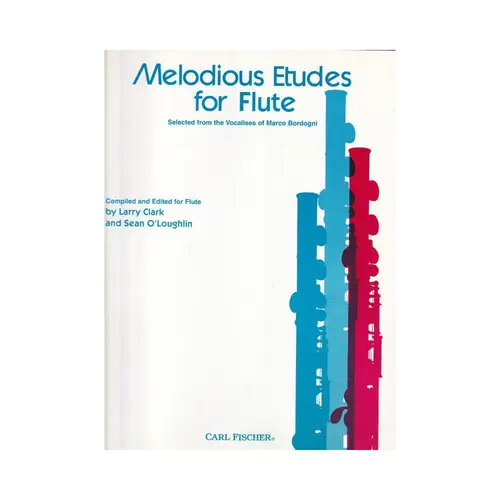 Melodious Etudes For Flute
