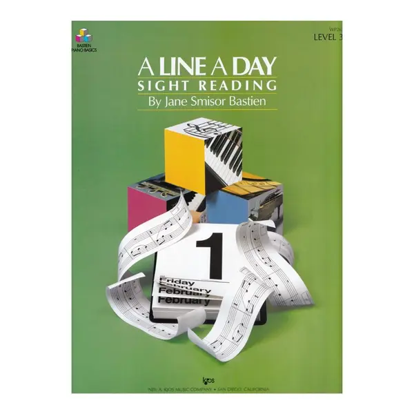 A Line A Day  - Sight Reading - Level 3