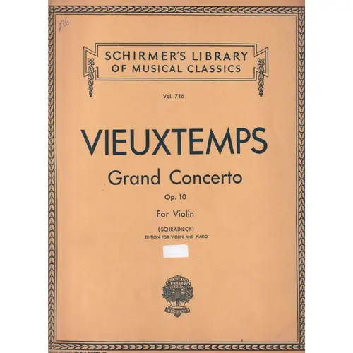 Grand Concerto - Op.10  (Edição Antiga)