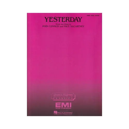 Yesterday (Piano Vocal)