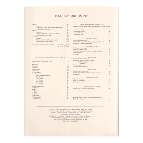 Pieces De Clavecin - Ed. Integrale - Vol.2