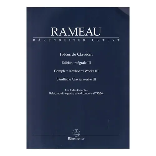 Pieces De Clavecin - Ed.Integrale - Vol.3