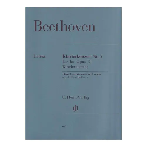 Klavierkonzert N.5  Es Dur - Op.73 - Urtext