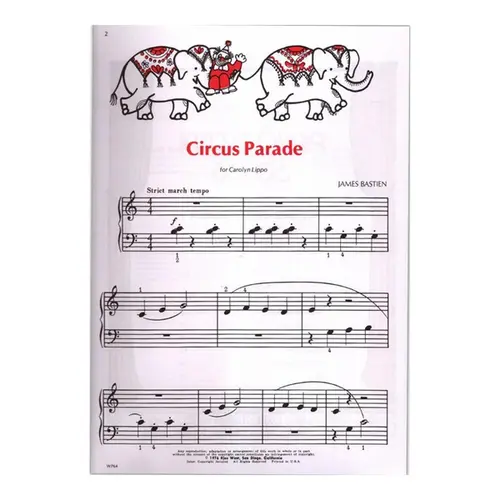 Piano Recital Solos Pré - Iniciante