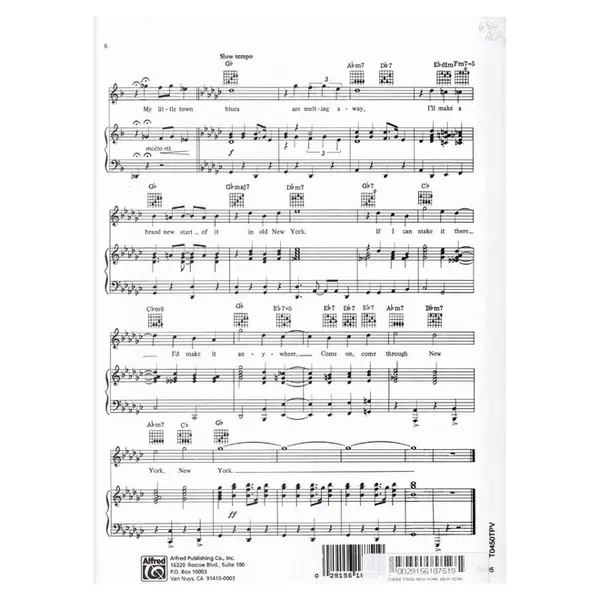 Theme From New York, New York