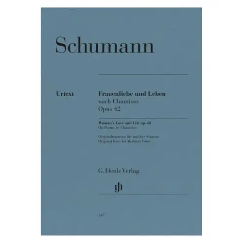 Frauenliebe Und Leben - Op.42 - Urtext