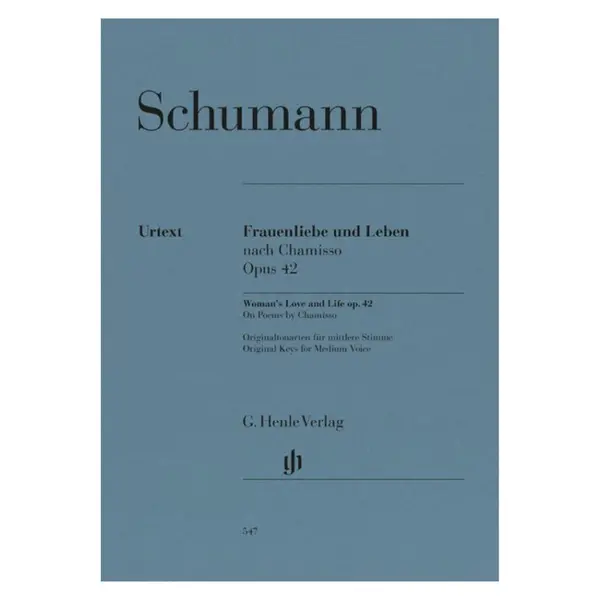 Frauenliebe Und Leben - Op.42 - Urtext