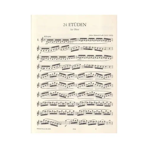 Etuden - Oboe