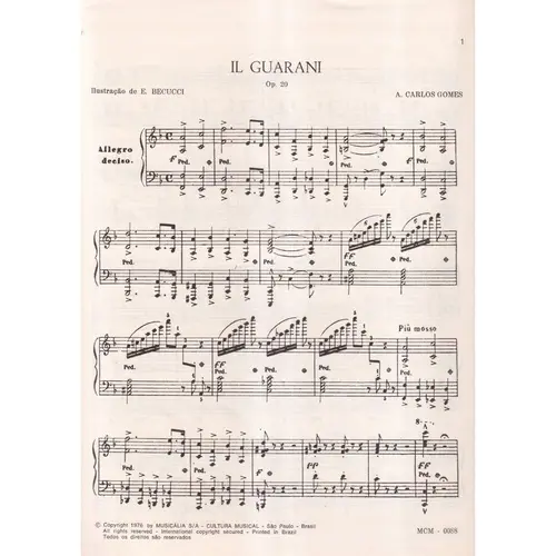 Il Guarany  - Ilustração De Becuccimusica Erudita B