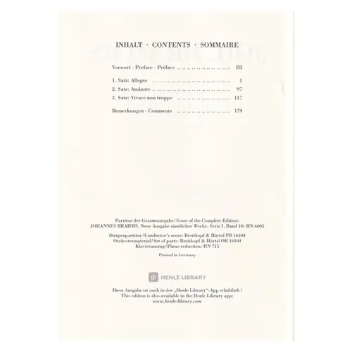 Doppelkonzert A Moll - Op.102  - Studien Edition