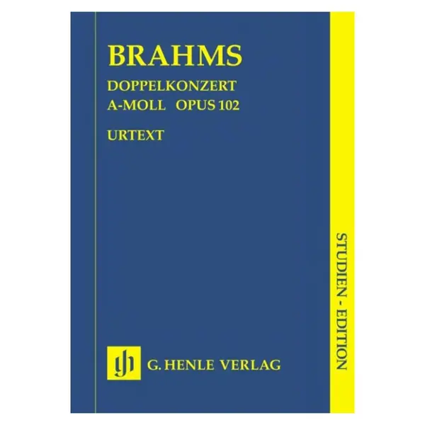 Doppelkonzert A Moll - Op.102  - Studien Edition
