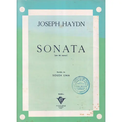 Sonata Em Mi Menor