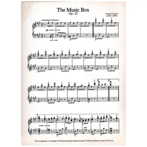 The Music Box  - Op.32