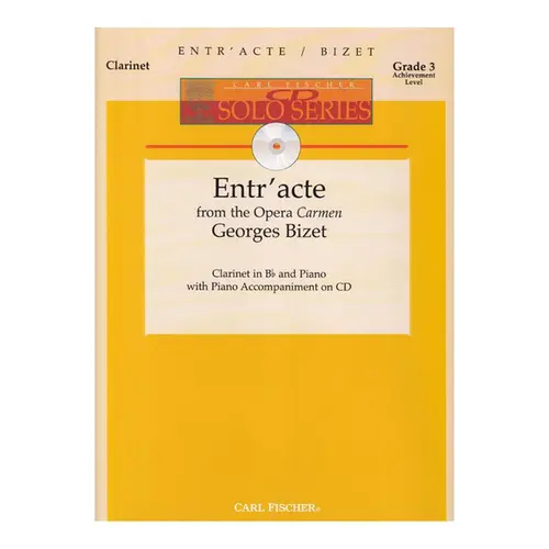 Entr´Acte From The Opera Carmen - Clarinet