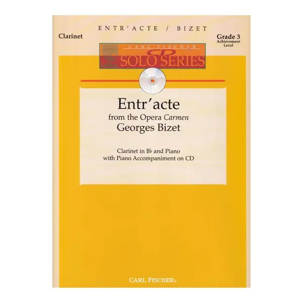 Entr´Acte From The Opera Carmen - Clarinet
