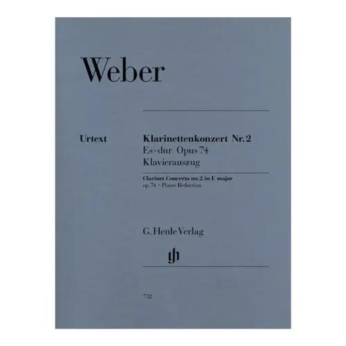 Clarinet Concerto no.2 E flat major op. 74 - urtext