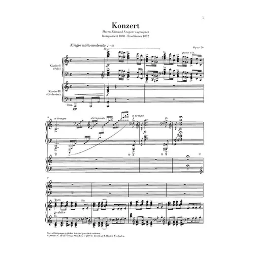 Piano Concerto in A minor Op.16 - piano reduction