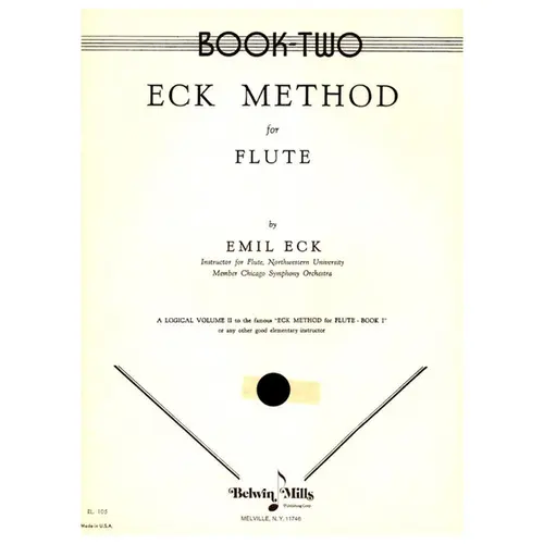 Eck Method For Flute - book 2