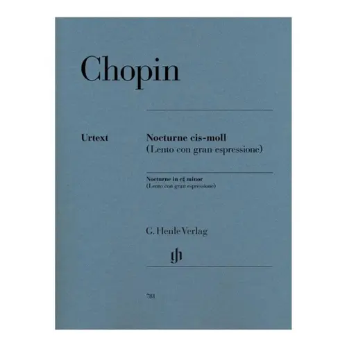 Nocturne Cis Moll - Op. Postum  - Urtext