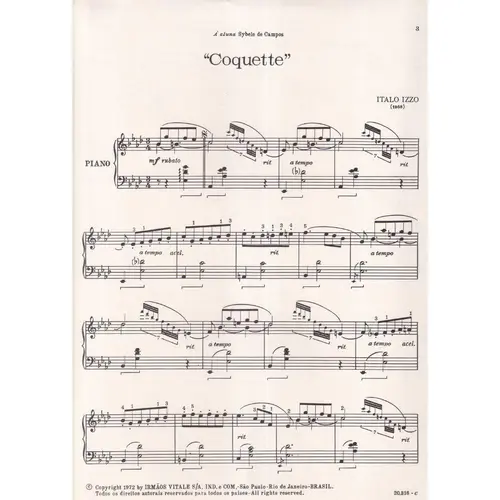 Coquete Para Piano