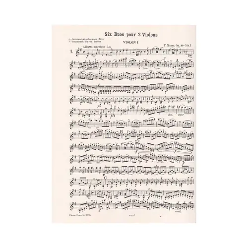 Duos - Op.39 Vol.1