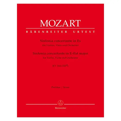Sinfonia Concertante KV 364 for Violin,Viola and Orchestra