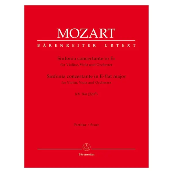 Sinfonia Concertante KV 364 for Violin,Viola and Orchestra