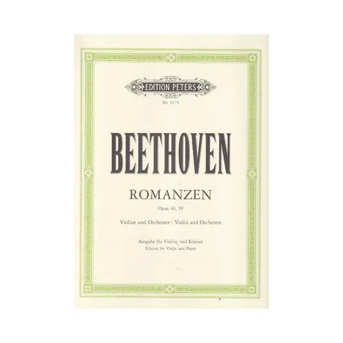 Romanzen - Op.40, 50 for violin and piano
