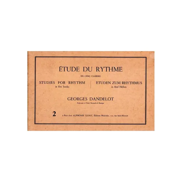 Etude du Rythme - Vol.2