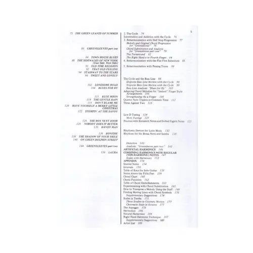 Concepts: Howard Morgen Fingerstyle Jazz Series