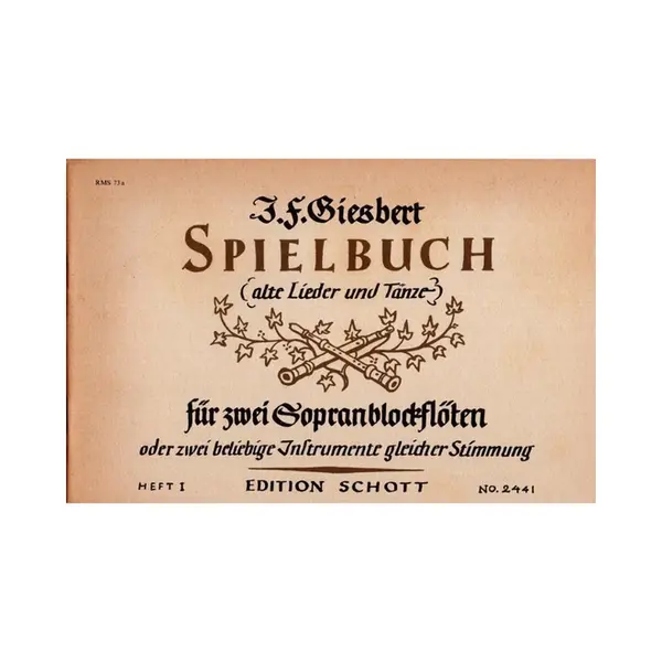Spielbuch (Alte Lieder und Tanze) - Vol.1