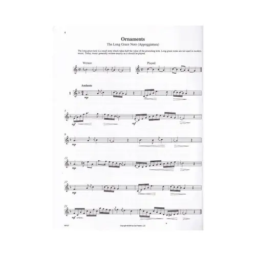 Studies On Ornamentation For Trumpet