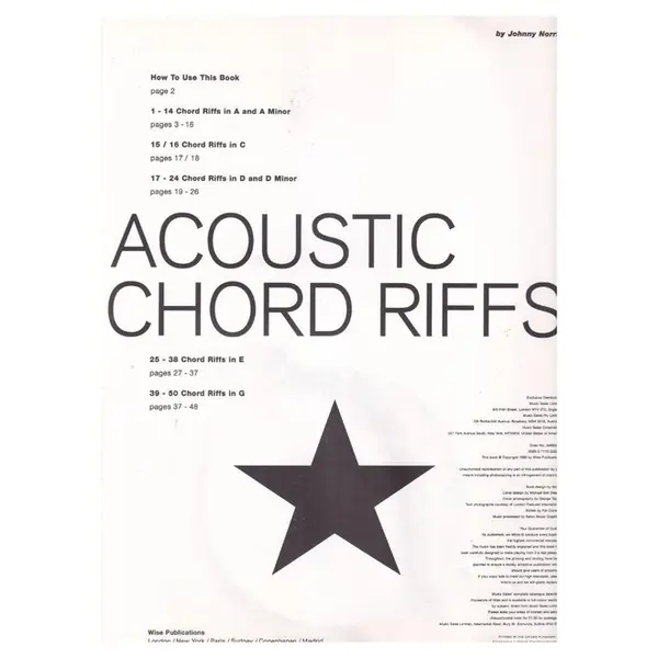 Learn To Play - Acoustic Chord Riffs
