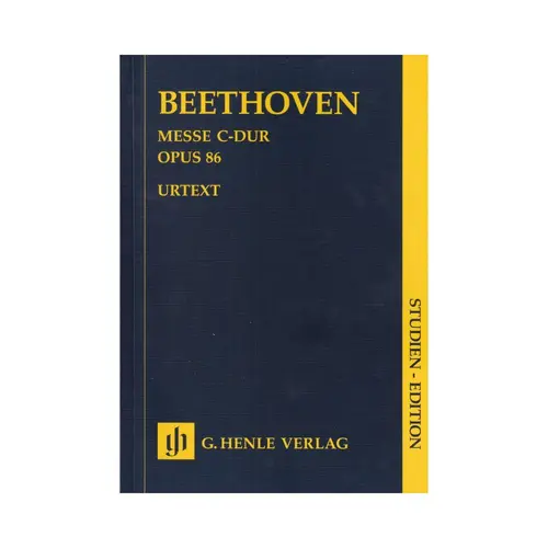 Messe C-Dur Op.86 - Studien Edition