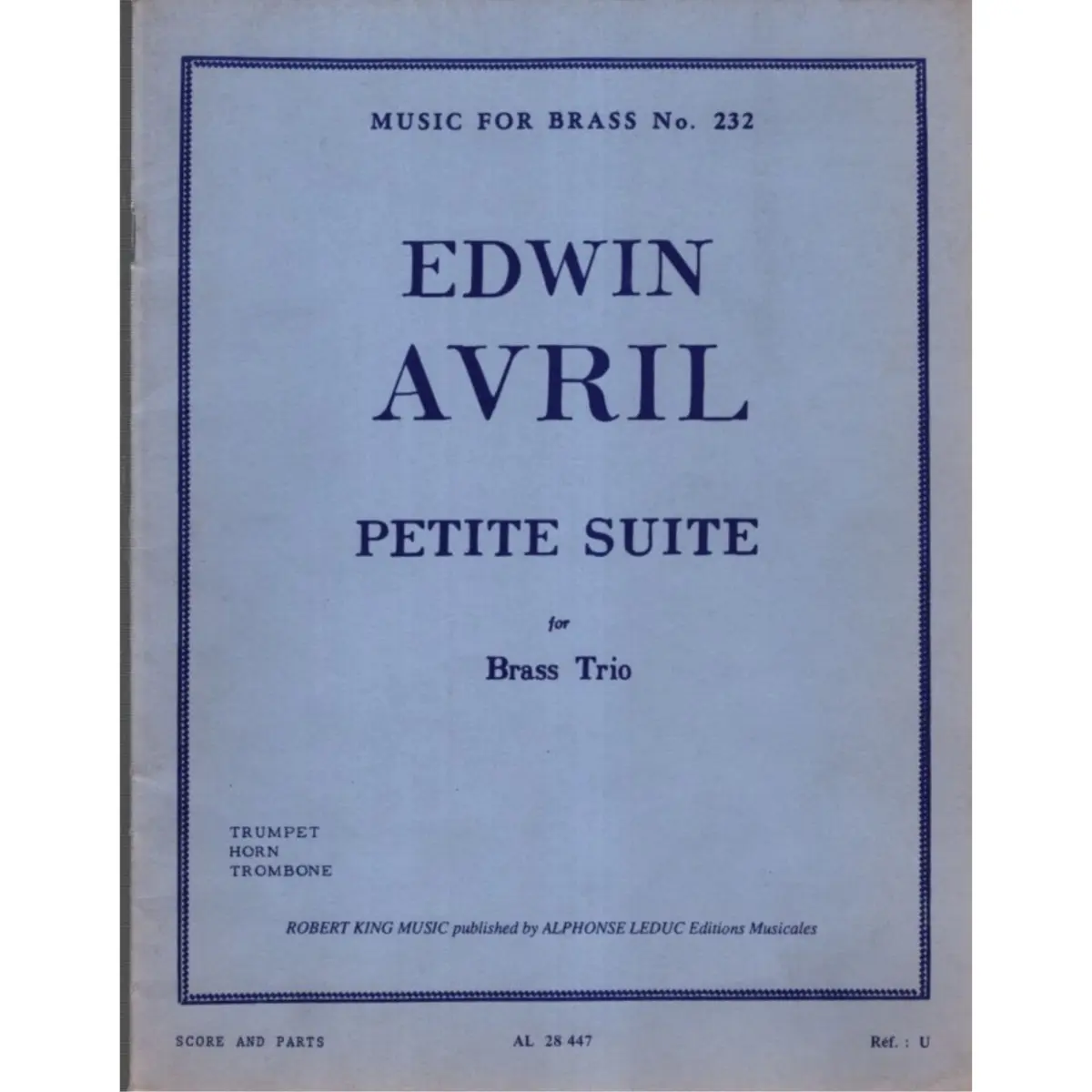 Petite Suite For Brass Trio