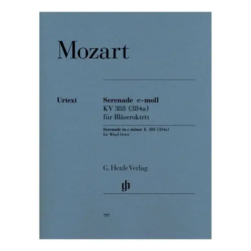 Serenade C Moll - Kv 388 (384 A) Fur Blaseroktett