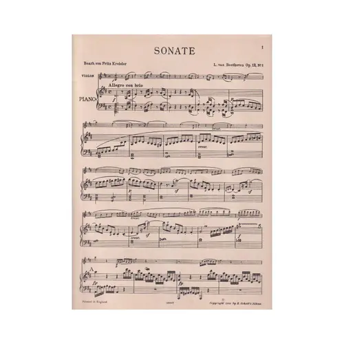 Violin-Sonata In D Major - Op.12 N.1