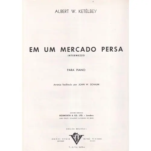 Em Um Mercado Persa (Intermezzo)