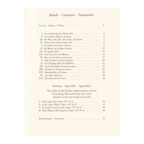 Dichterliebe - Op. 48 (Poet S Love)