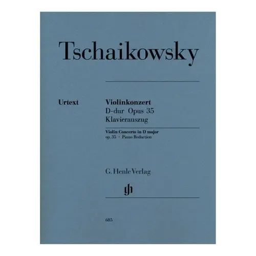 Violin Concerto In D Major Op.35 - Piano Reduction - Urtext