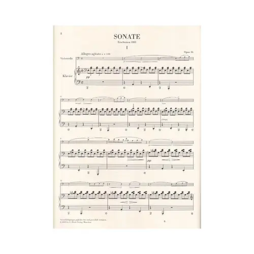 Sonate A-Moll - Op.36 Und Andere Werke - Urtext
