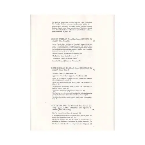 Petrushka Full Score