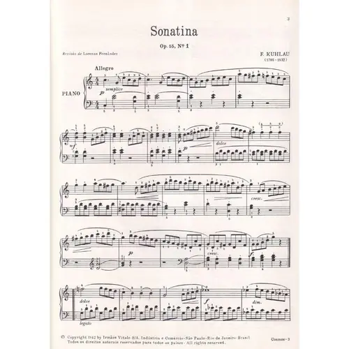 Sonatina - Op.55 N.1