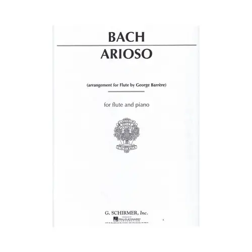 Arioso For Flute And Piano
