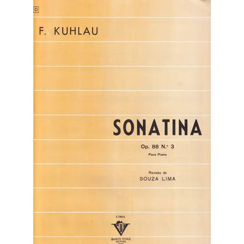 Sonatina Para Piano - Op.88 N.3