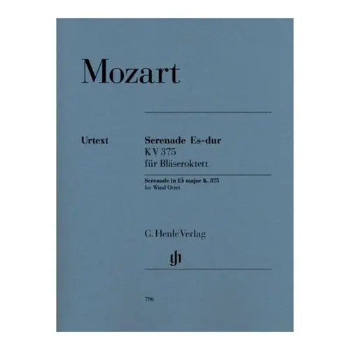 Serenata Es-Dur Kv 375 Fur Blaseroktett