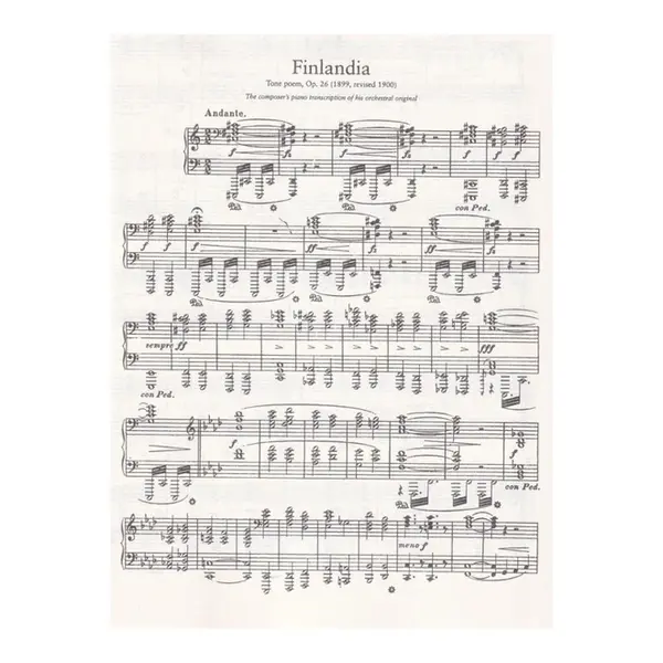 Finlandia, Valse Triste And Other Works For Piano